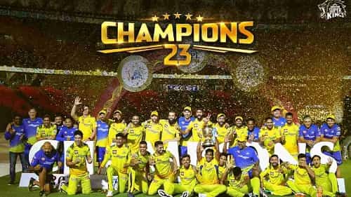 IPL 2023 Winner Chennai Super Kings